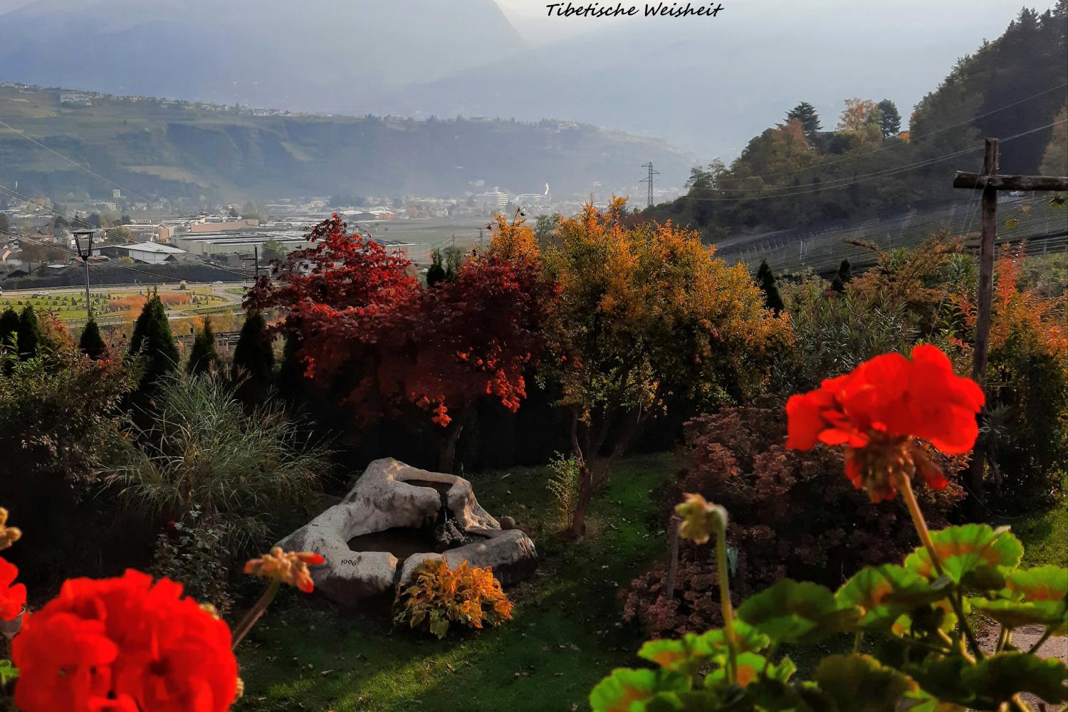 Herbst am Brunnen